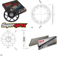 Kettensatz Stealth rot für: YAMAHA TT250 R 93-99 14-44-106 DID520ZVM-X Endlos