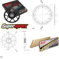 Kettensatz Stealth rot für: YAMAHA TT250 R 93-99 14-44-106 DID520ZVM-X(G&G) Endlos