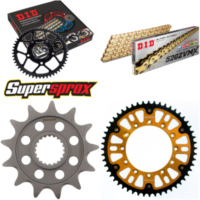 Kettensatz Stealth gold für: YAMAHA WR250 F 05-06 13-52-116 DID520ZVM-X(G&G) Endlos