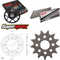 Kettensatz Stealth gold für: YAMAHA YZ250 08-08/YZ400 F 9 13-49-114 DID520ZVM-X Endlos