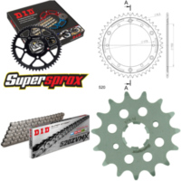 Kettensatz Stealth rot für: YAMAHA TT600 Street Enduro 15-44-110 DID520ZVM-X Endlos