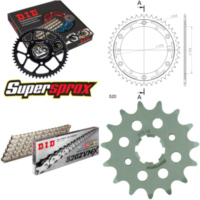 Kettensatz Stealth rot für: YAMAHA TT600 Street Enduro 15-44-110 DID520ZVM-X(S&S) Niet