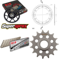 Kettensatz Stealth rot für: YAMAHA TT600 R 93-02/TT600 S 15-44-112 DID520ZVM-X(S&S) Endlos