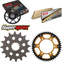 Kettensatz Stealth gold für: YAMAHA FZ6 Fazer 04-06/FZ6 F 16-46-118 DID530ZVM-X(G&G) Niet