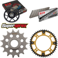 Kettensatz Stealth gold für: YAMAHA XT600 E 90-96/XT600 Z 15-45-106 DID520ZVM-X Endlos