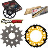 Kettensatz Stealth gold für: YAMAHA MT-03 05-14 15-47-112 DID520ZVM-X(G&G) Endlos