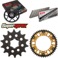 Kettensatz Stealth gold für: KAWASAKI KX500 86-86 14-48-114 DID520ZVM-X Endlos