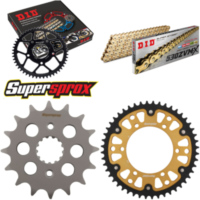 Kettensatz Stealth gold für: KAWASAKI ZZR600 93-06 16-48-112 DID530ZVM-X(G&G) Niet