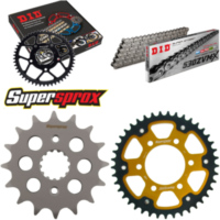 Kettensatz Stealth gold für: KAWASAKI ZXR750 R 93-95 16-41-108 DID530ZVM-X Niet