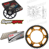 Kettensatz Stealth gold für: HUSQVARNA WRE125 95-98 13-50-114 DID520ZVM-X(S&S) Endlos