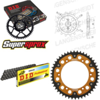 Kettensatz Stealth gold für: HUSQVARNA SM125 00-13 13-46-112 DID520 Clip