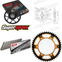 Kettensatz Stealth gold für: HUSQVARNA CR125 92-94 12-49-116 DID520ZVM-X Endlos