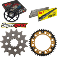 Kettensatz Stealth gold für: HUSQVARNA SMR450 03-04/TE610 15-45-114 DID520VX3 Endlos