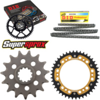 Kettensatz Stealth gold für: HUSQVARNA SMR450 05-06/SMR45 15-42-114 DID520NZ Clip