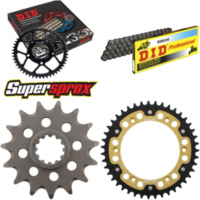 Kettensatz Stealth gold für: HUSQVARNA SM610 /S 09-09 15-43-112 DID520 Clip