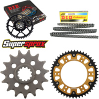 Kettensatz Stealth gold für: HUSQVARNA WR360 99-00/TE570 15-48-114 DID520NZ Clip