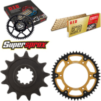 Kettensatz Stealth gold für: HUSABERG FC450 04-06 13-48-116 DID520ERT2(G&G) Clip