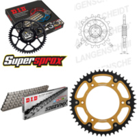 Kettensatz Stealth gold für: HUSABERG FE600 /S /E 00-03 15-48-114 DID520ZVM-X Endlos