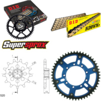 Kettensatz Stealth blau TM Enduro 125 98-00 13-51-114 DID520VX3(G&B) Niet