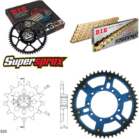 Kettensatz Stealth blau TM Enduro 125 98-00 13-51-114 DID520ZVM-X(G&G) Endlos