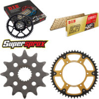 Kettensatz Stealth gold für: SUZUKI RM125 88-91/RM125 06-13 12-51-114 DID520ERT2(G&G) Clip
