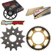 Kettensatz Stealth gold für: SUZUKI RM250 89-92/RM250 94- 13-49-112 DID520ZVM-X(G&G) Endlos
