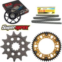 Kettensatz Stealth gold für: SUZUKI RM-Z 250 04-06 13-48-116 DID520NZ Clip