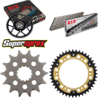 Kettensatz Stealth gold für: SUZUKI RGV250 89-93 14-43-114 DID520ZVM-X Niet