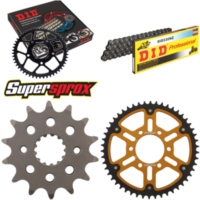 Kettensatz Stealth gold für: SUZUKI GS500 E int. Ø76mm 14-50-108 DID530NZ Clip