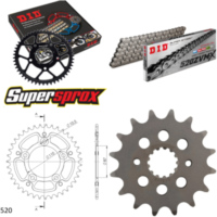 Kettensatz Stealth gold für: SUZUKI GS500 /F 04-08/GS500 16-39-110 DID520ZVM-X Endlos