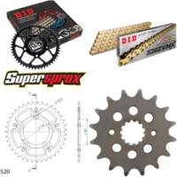 Kettensatz Stealth gold für: SUZUKI GS500 /F 04-08/GS500 16-39-110 DID520ZVM-X(G&G) Endlos