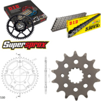 Kettensatz Stealth gold für: SUZUKI GSX600 F 92-97 14-45-112 DID530VX3 Endlos