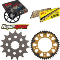 Kettensatz Stealth gold für: SUZUKI DL650 V-Strom 07-15/D 15-47-118 DID525VX3(G&B) Clip