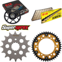 Kettensatz Stealth gold für: SUZUKI GSX-R 750 96-97 16-43-108 DID530VX3(G&B) Niet