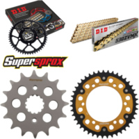 Kettensatz Stealth gold für: SUZUKI GSX-R 750 96-97 16-43-108 DID530ZVM-X(G&G) Niet