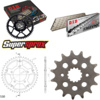 Kettensatz Stealth gold für: SUZUKI GSX750 F /FX 98-06 15-45-116 DID530ZVM-X(S&S) Endlos