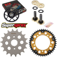 Kettensatz Stealth gold für: SUZUKI GSF1250 A /SA Bandit 18-43-118 DID530ZVM-X(G&G) Niet