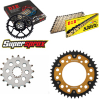 Kettensatz Stealth gold für: SUZUKI GSX-R 1000 09-16 17-42-114 DID530VX3(G&B) Niet