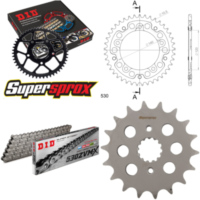 Kettensatz Stealth gold für: SUZUKI GSX1400 01-10 18-41-116 DID530ZVM-X Niet