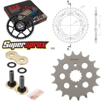 Kettensatz Stealth gold für: SUZUKI GSX1400 01-10 18-41-116 DID530ZVM-X(G&G) Niet