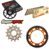 Kettensatz Stealth orange für: KTM SX85 17``/14`` 03-17 14-46-120 DID428NZ(G&B) Clip