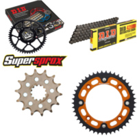 Kettensatz Stealth orange für: KTM SX65 12-15 14-46-112 DID428HD Clip