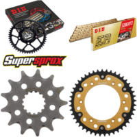 Kettensatz Stealth gold für: KTM 125 LC2 97-00/Sting 125 13-45-110 DID520ERT2(G&G) Clip