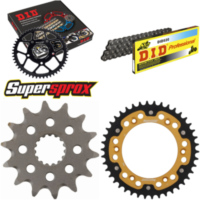 Kettensatz Stealth gold für: KTM EXC200 Enduro 00-11 14-42-118 DID520 Clip