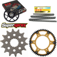 Kettensatz Stealth gold für: KTM SX250 F 18- 14-51-118 DID520NZ Clip