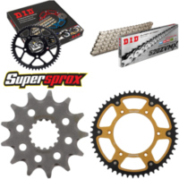 Kettensatz Stealth gold für: HUSABERG FE390 Enduro 10-12 13-52-116 DID520ZVM-X(S&S) Niet