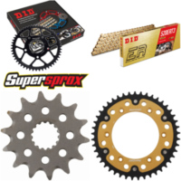 Kettensatz Stealth gold für: KTM SX200 00-06 14-45-112 DID520ERT2(G&G) Clip