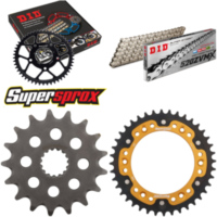 Kettensatz Stealth gold für: KTM Supermoto Competition 62 17-40-118 DID520ZVM-X(S&S) Niet