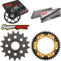 Kettensatz Stealth gold für: KTM Adventure 950 LC8 03-05/ 17-42-118 DID525ZVM-X Endlos