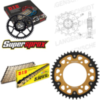 Kettensatz Stealth gold MUZ 1000 S 01-08 17-43-108 DID530VX3(G&B) Endlos